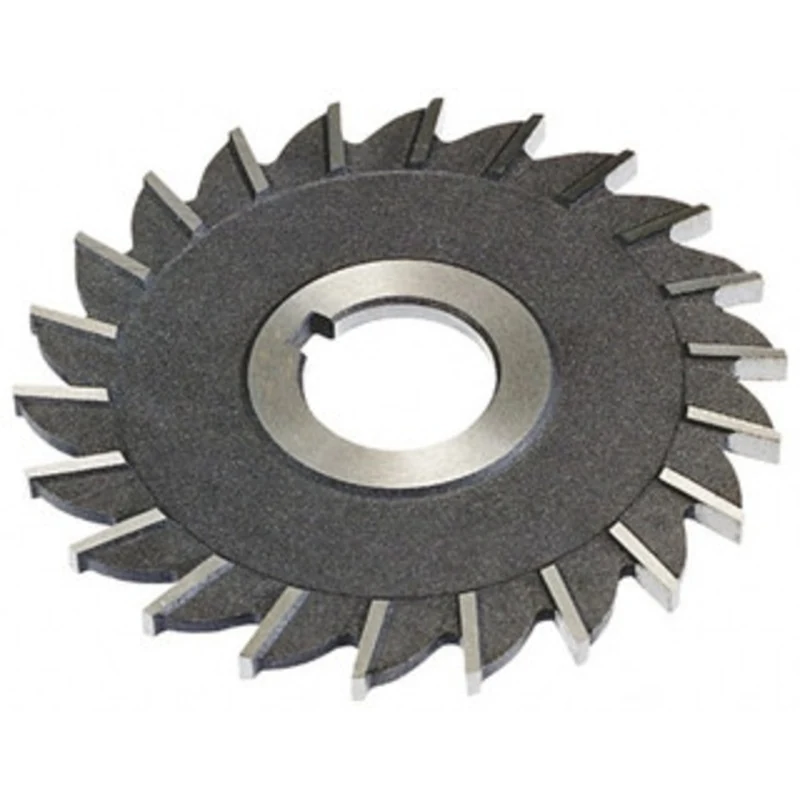 KEO 2-1/2 Diam x 1/4 Face Width Straight Tooth Side Milling Cutter 7/8 Arbor Hole, High Speed Steel, Uncoated, 16 Tee...